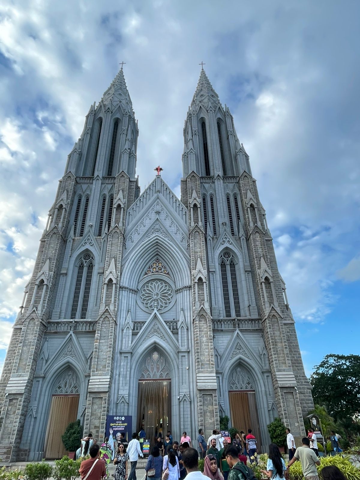 Picture of entrance of a church